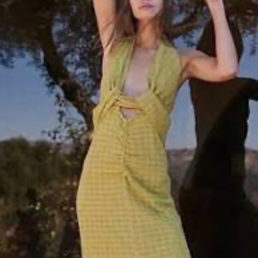 New Free People Nya Maxi Dress - Green -